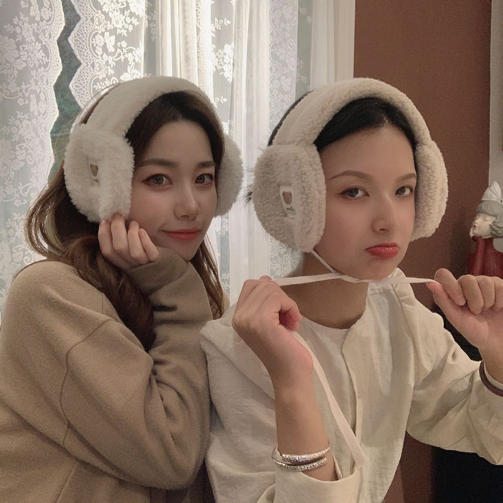 Đồ bịt tai giữ ấm vào mùa đông phong cách Hàn đáng yêu thoải mái dành cho nữ