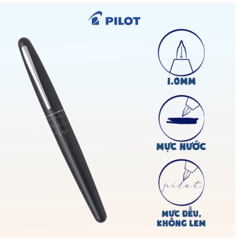 Bút máy Pilot Mr FP-MR2-M-CDL, tip 1.0mm, sang trọng, cao cấp