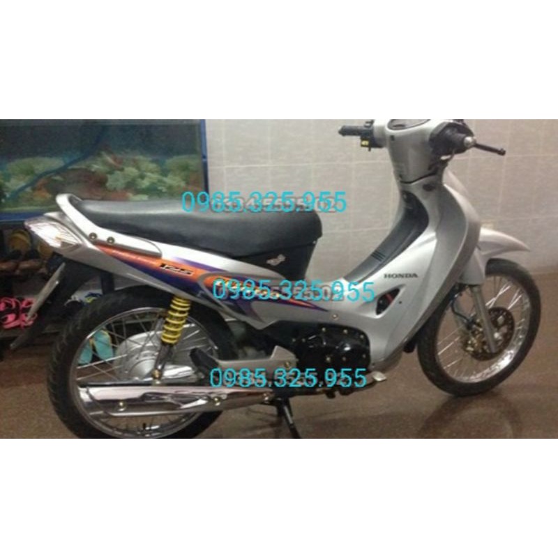 Dàn Áo full chóa trước sau Wave 125R , Future 2 màu bạc đời 2003 - 2005 nhập Thái Lan