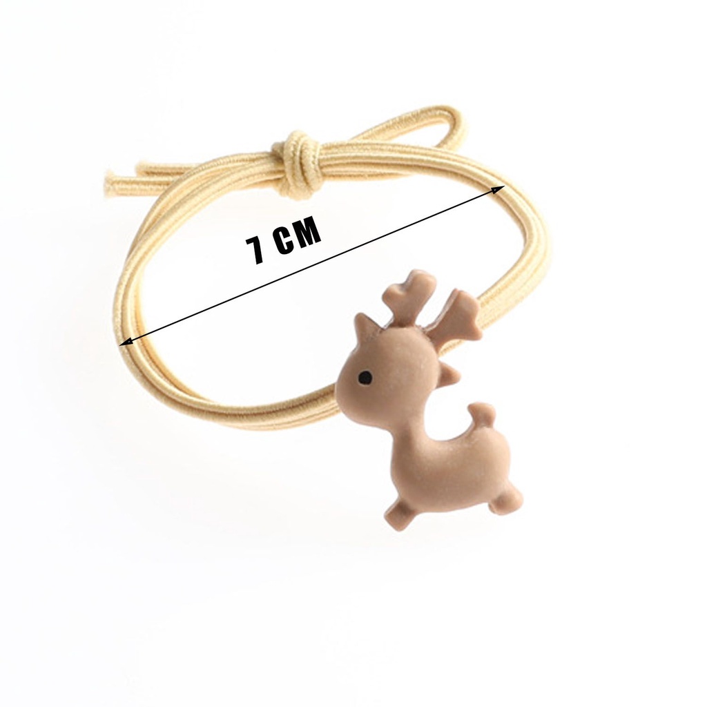 Dây buộc tóc cao su tùy chọn màu sắc phong cách Hàn Quốc