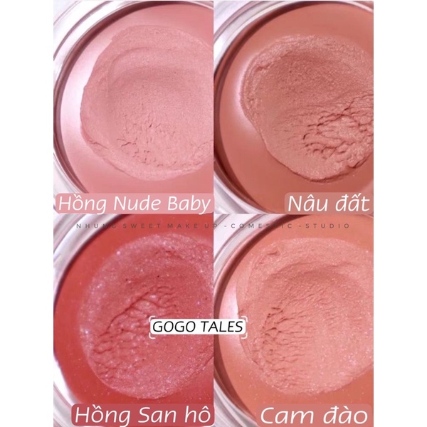 Màu má + mắt dạng kem