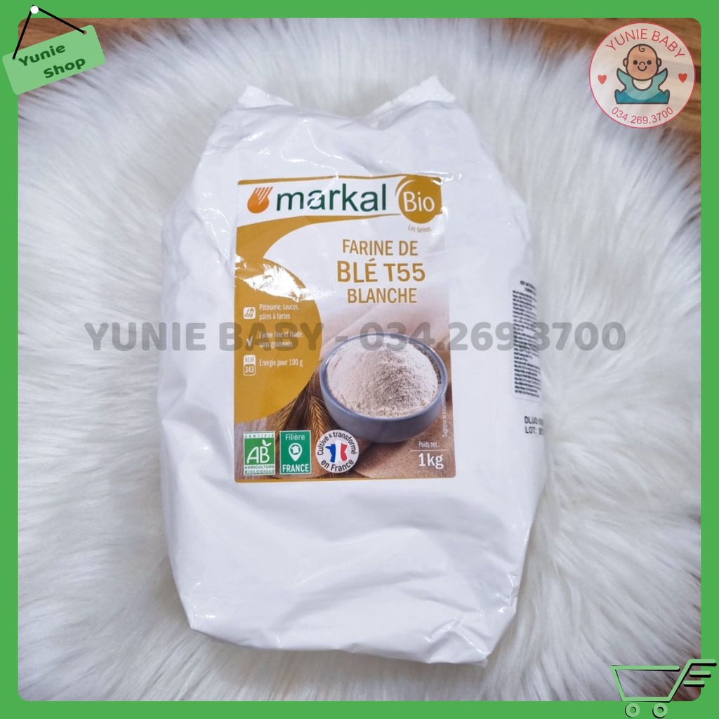 Bột mì đa dụng hữu cơ Markal T55