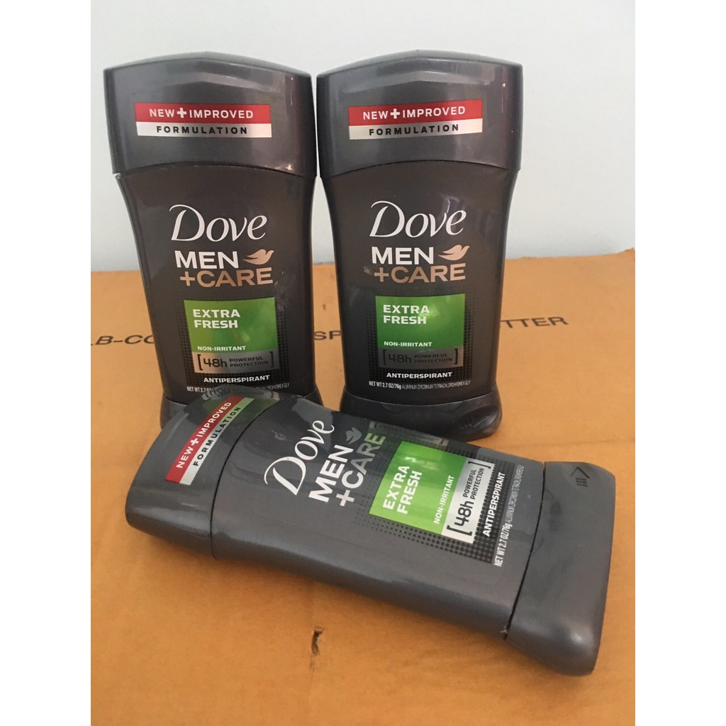 Lăn khử mùi NAM chống ẩm dạng sáp Dove Men + Care 48h 76g