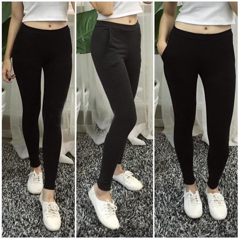 quần legging thun mỏng