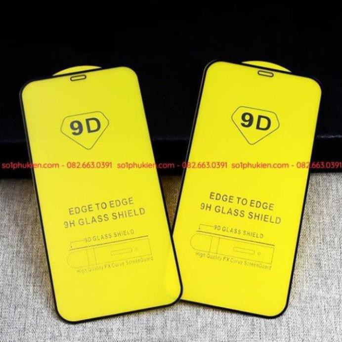 Kính Cường Lực Realme Full Màn 9D Realme 8, 8pro, C11, C12, C15, C17, C20, 25