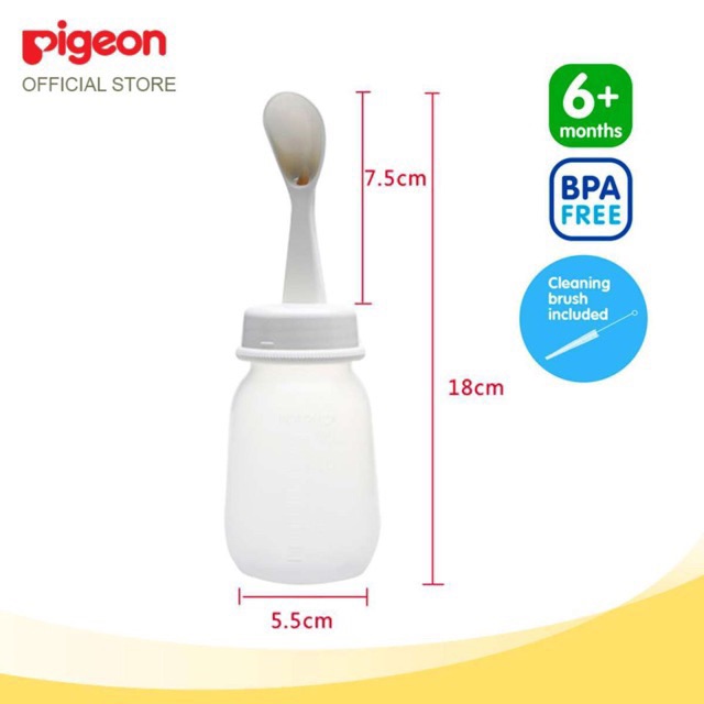 Bình Thìa Ăn Dặm Pigeon Nội Địa Nhật