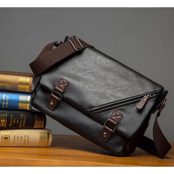 Túi đeo chéo da nam thời trang DNZ292, túi đeo chéo nam, túi đeo chéo đẹp