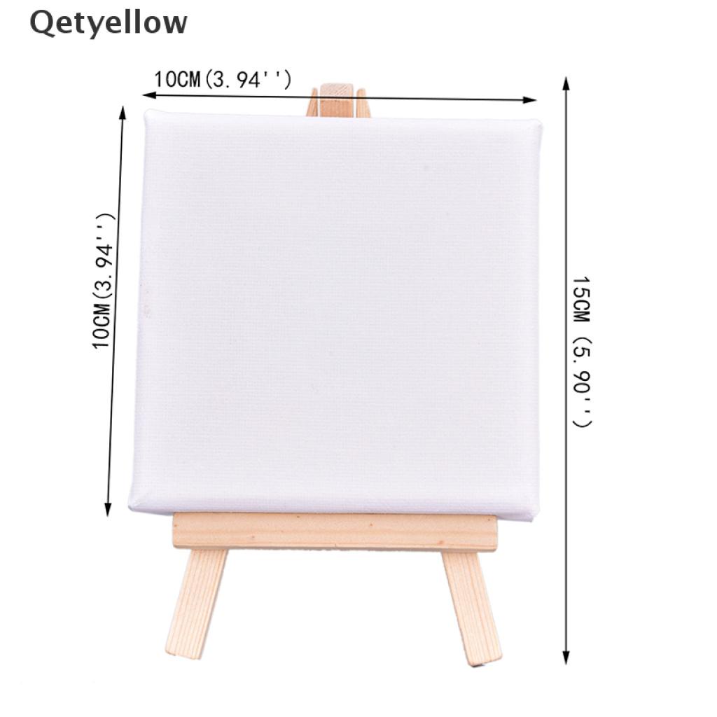 Khung Gỗ Mini 10cm X 10cm Dùng Vẽ Tranh Canvas Dành Cho Trẻ Em