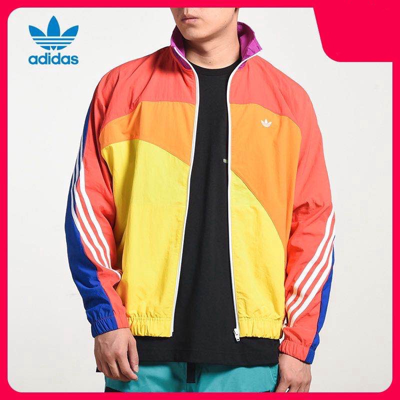 Adidas Trefoil Men's Sports Costumes And Jacket Casual Fashion Windbreaker GD0955 XS-XL +++ Guaranteed 100% Authentic +++