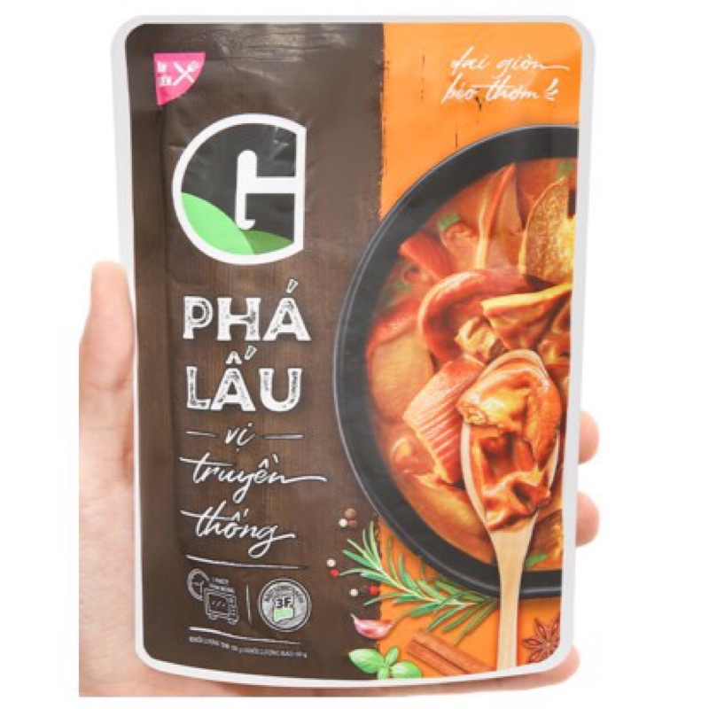 Combo 7 gói Phá lấu vị truyền thống gói 150g G Kitchen