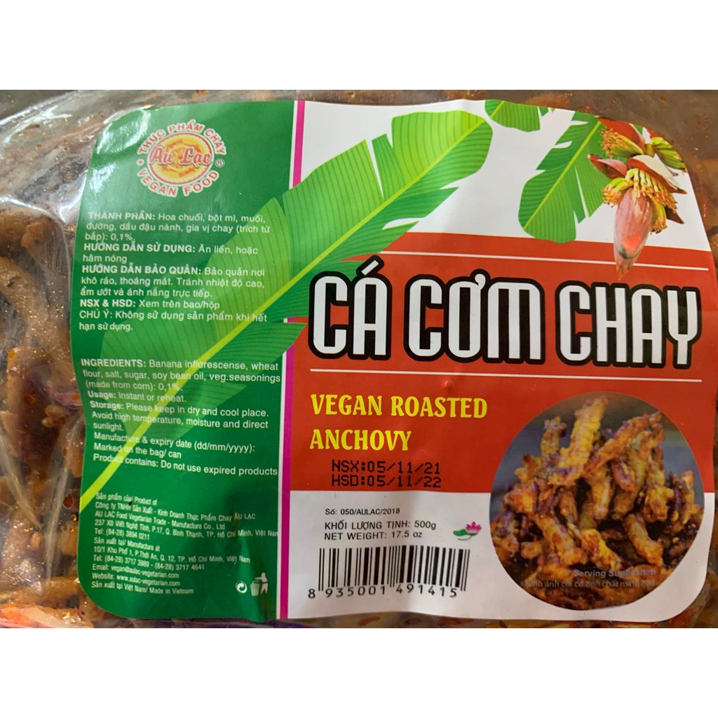 Cá Cơm Kho Chay - Bịch 500g | BigBuy360 - bigbuy360.vn