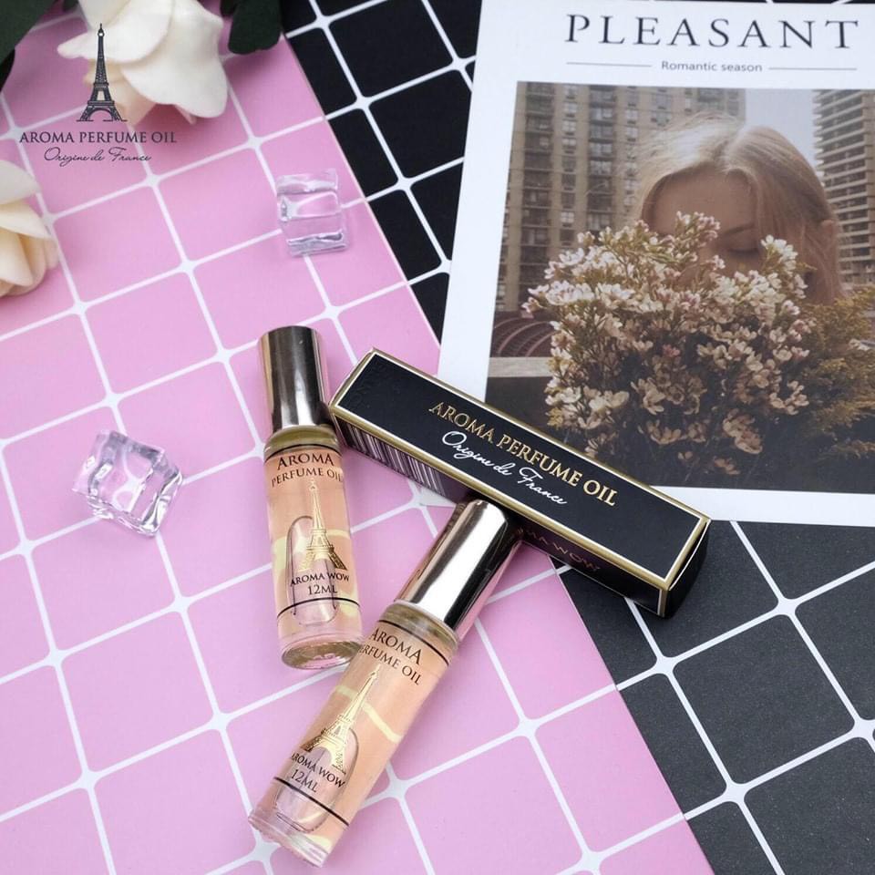 [NHIỀU MÙI] Nước Hoa Nữ, Tinh Dầu Nước Hoa Pháp Aroma 12ml Dạng Lăn Tiết Kiệm | BigBuy360 - bigbuy360.vn