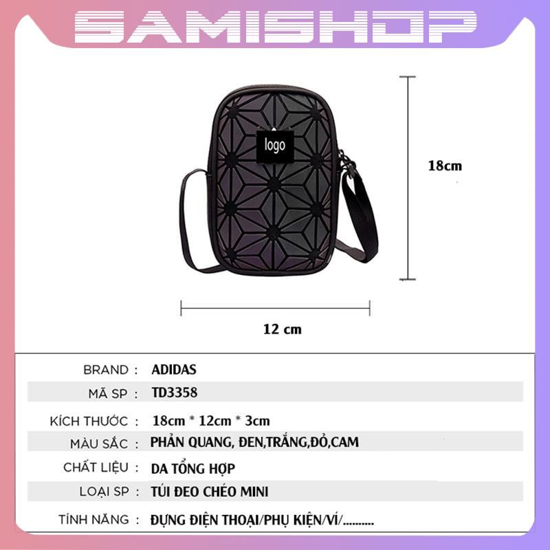 Túi đeo chéo nam nữ bao tử phản quang đựng điện thoại và đi du lịch phong cách Hàn Quốc TD2063 | BigBuy360 - bigbuy360.vn