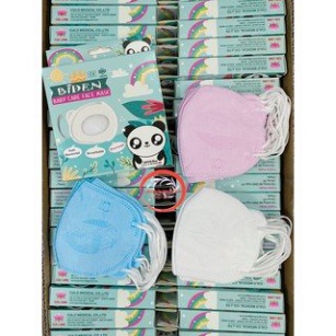 Khẩu trang y tế trẻ em, khẩu trang cute, in hình gấu  nhiều màu sắc  cho bé từ 5-8  tuổi hộp 10 cái BANDA | BigBuy360 - bigbuy360.vn