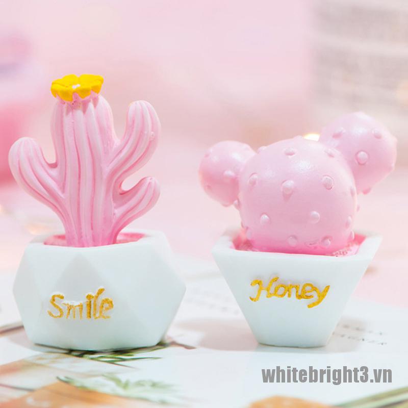 1 Cây Xương Rồng Mini Bằng Nhựa Resin Dễ Thương 10 Cái