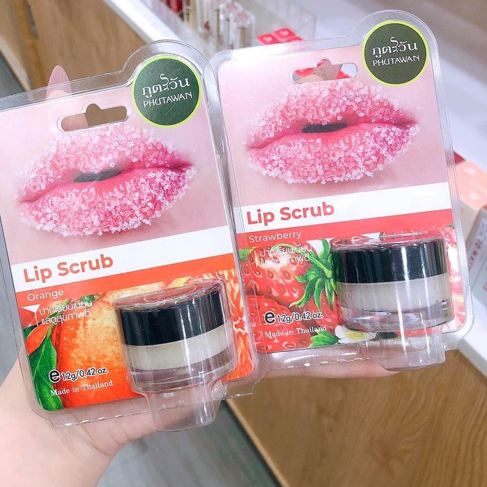 Tẩy Tế Bào Chết Cho Môi Phutawan Lip Scrub Thái lan