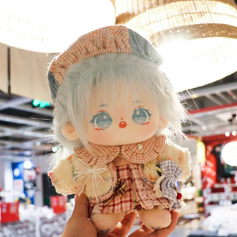 Búp bê không thuộc tính tóc tơ bé Tinh Hải 20cm có xương