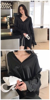 Sơ mi lụa bóng