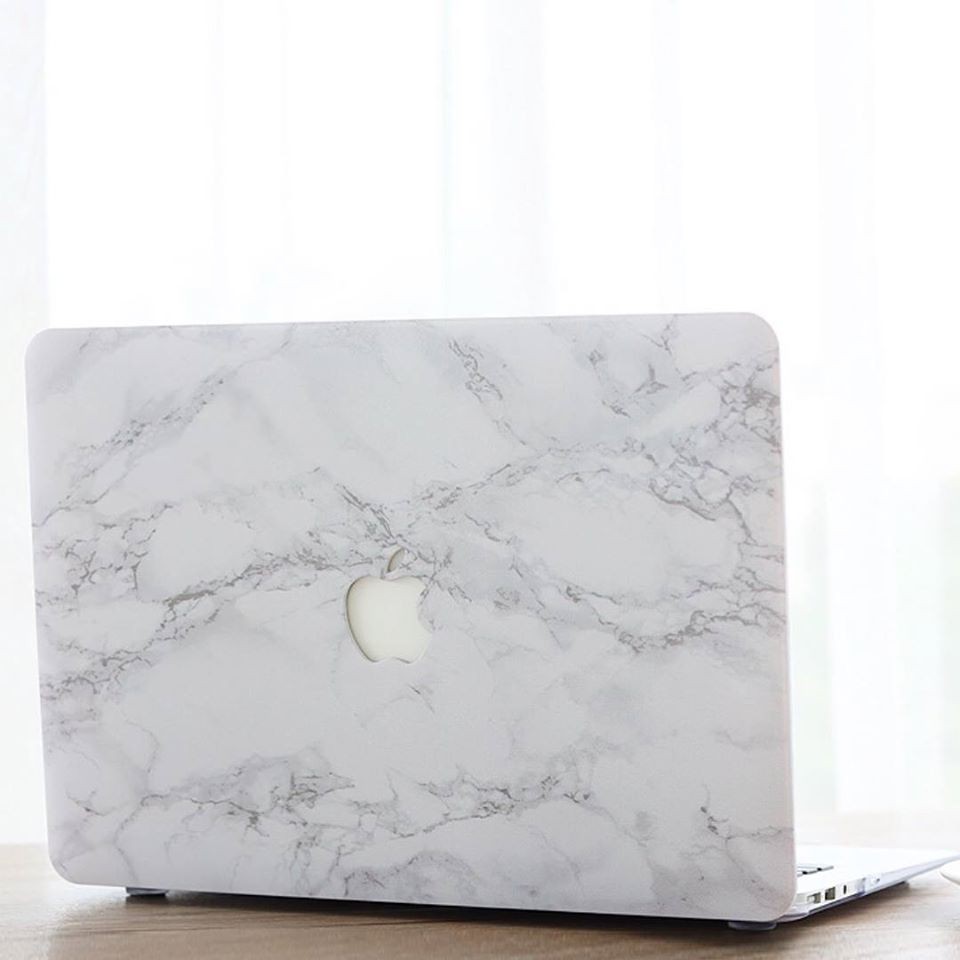 ỐP MACBOOK MARBLE VÂN ĐÁ VER 1 KHOÉT TÁO