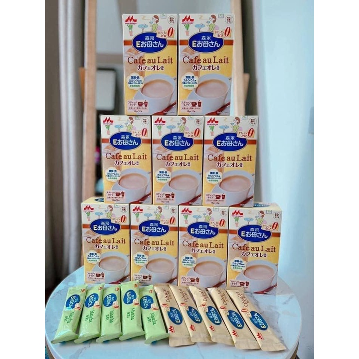 (Date T10/2024)Sữa bầu Morinaga nội địa Nhật Bản vị cà phê