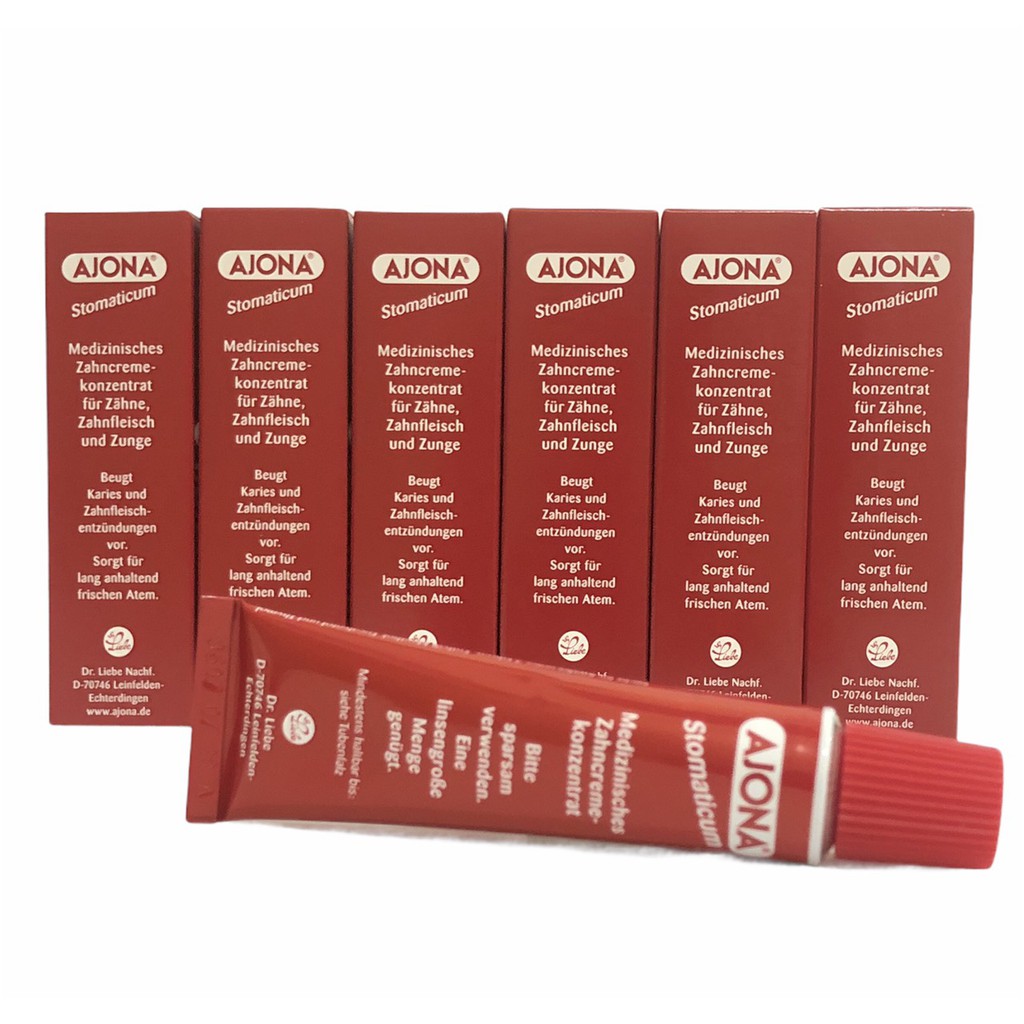 Kem đánh răng y tế AJONA loại bỏ cao và chống hôi miệng 25ml