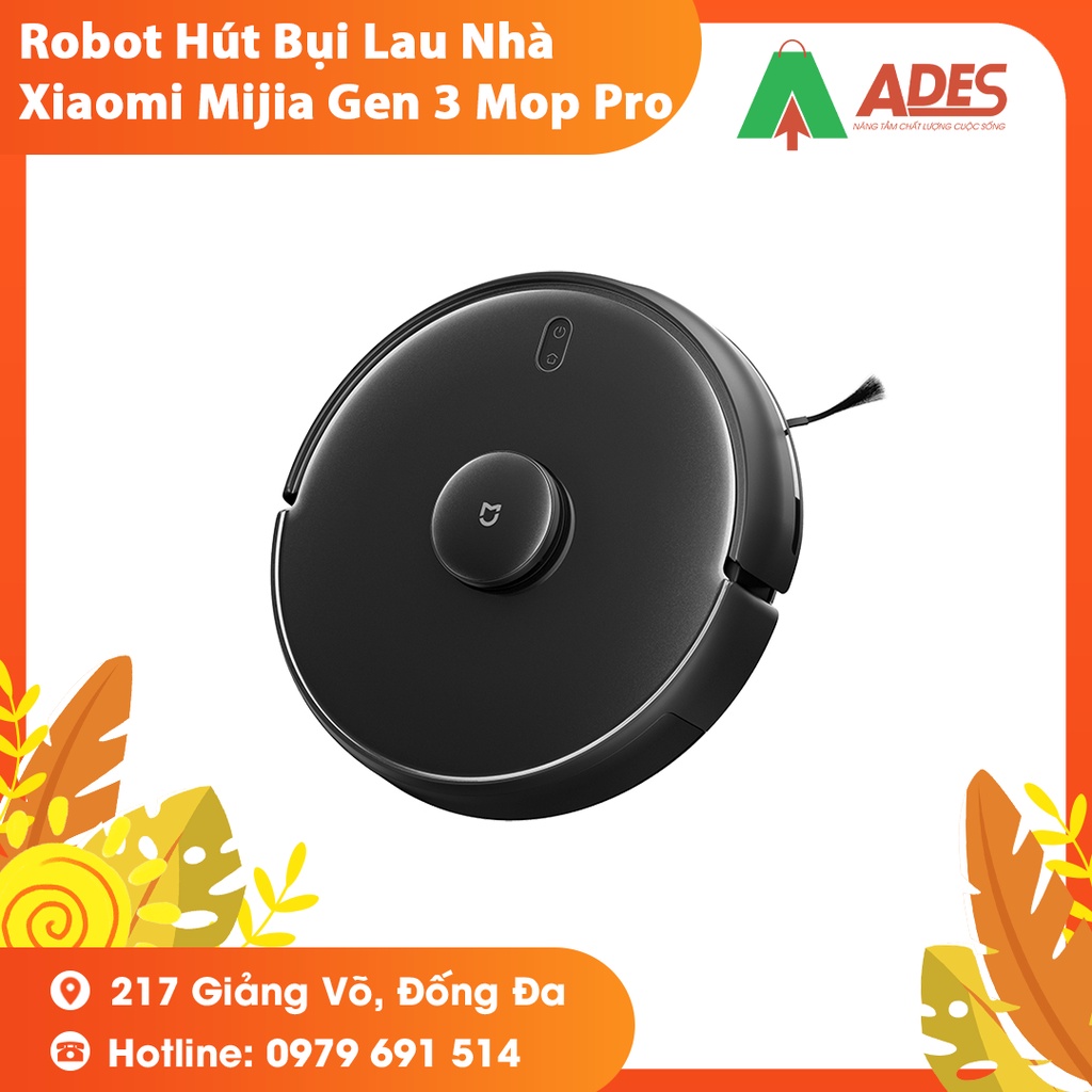 [Mã 154ELSALE2 giảm 7% đơn 300K] Robot hút bụi lau nhà Xiaomi Mijia Gen 3 Mop Pro - Hàng Chính Hãng