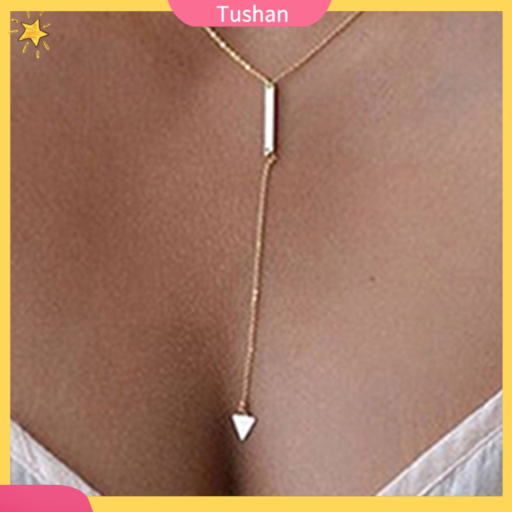 TUSH_Women Fashion Pendant Chain Choker Statement Bib Necklace Jewelry Charm