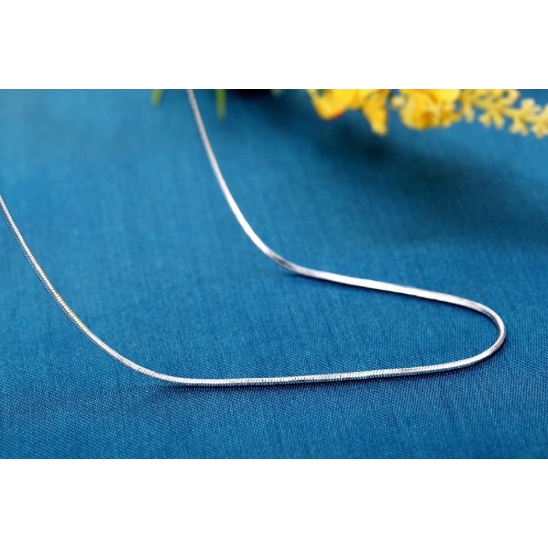 Dây chuyền sợi mì cao cấp chuẩn bạc s925 - CÓ BẢO HÀNH