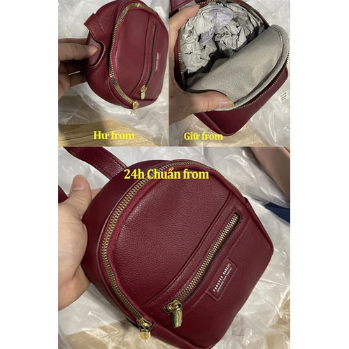 Balo thời trang mini cóc lonny màu trơn Shalla K991 (siêu rẻ)