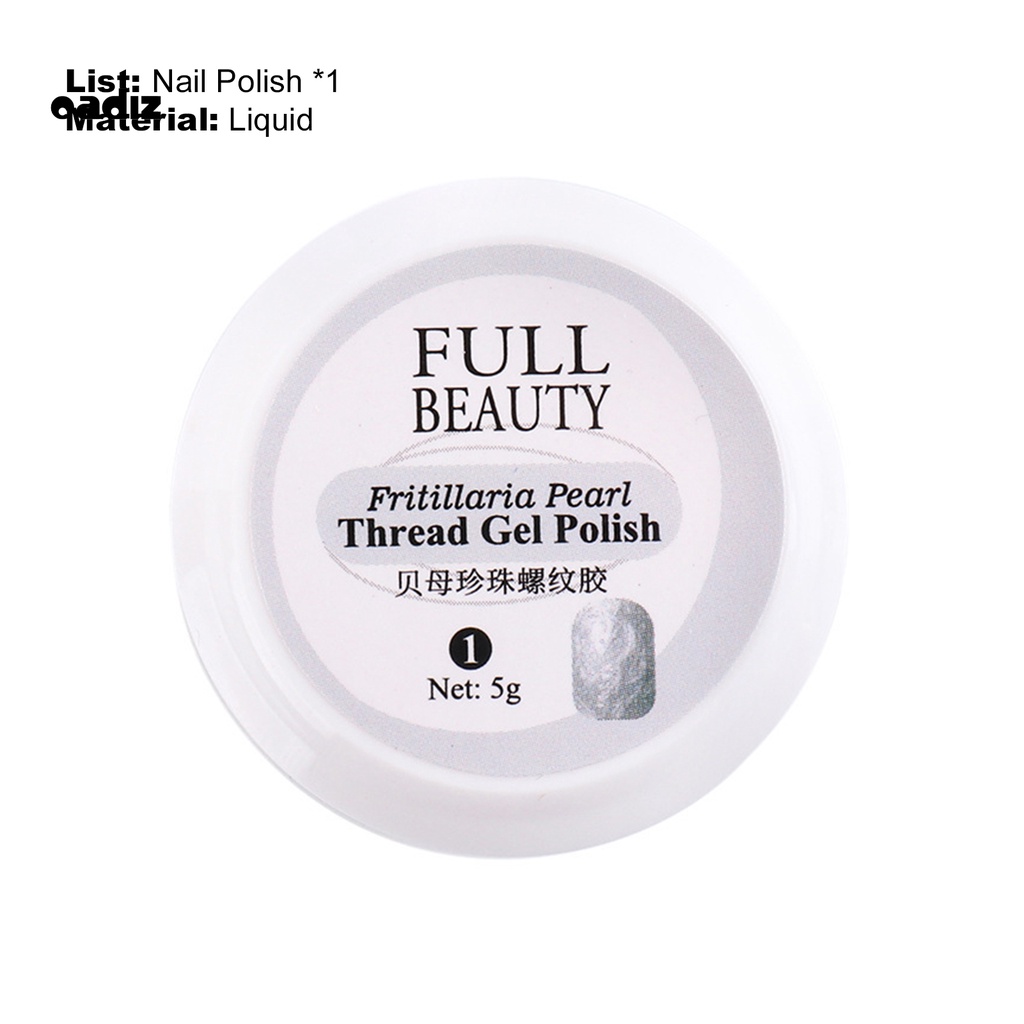 [Hàng mới về] Gel sơn móng màu vỏ sò nhũ ngọc trai lấp lánh