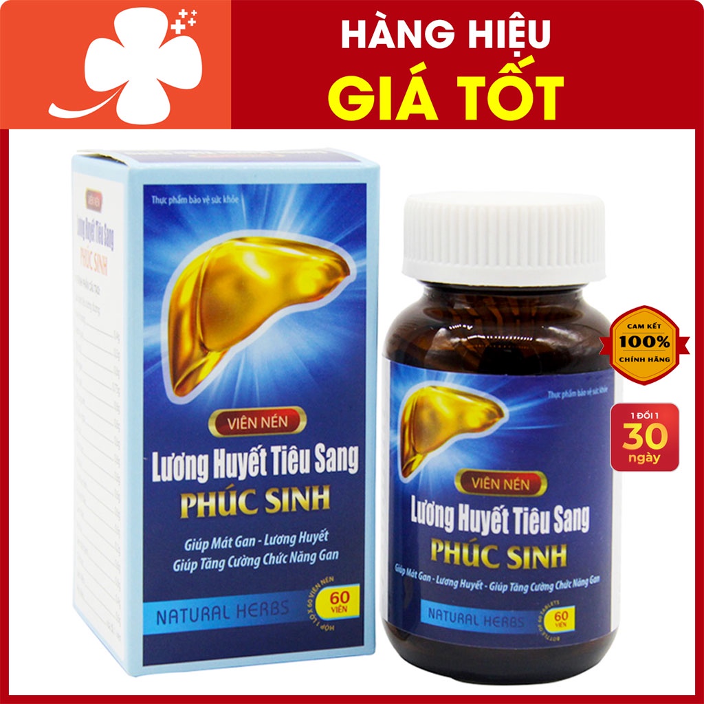[CHÍNH HÃNG] Lương Huyết Tiêu Sang Phúc Sinh - Hỗ trợ giúp da mịn màng, thanh nhiệt, ngừa mụn