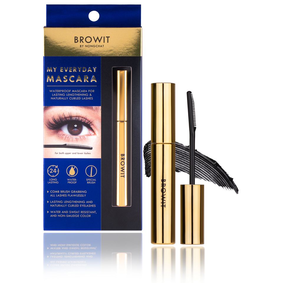 Mascara NongChat Browit Thái Lan làm dày, dài cong mi, chuyên dụng cho makeup chuốt mi