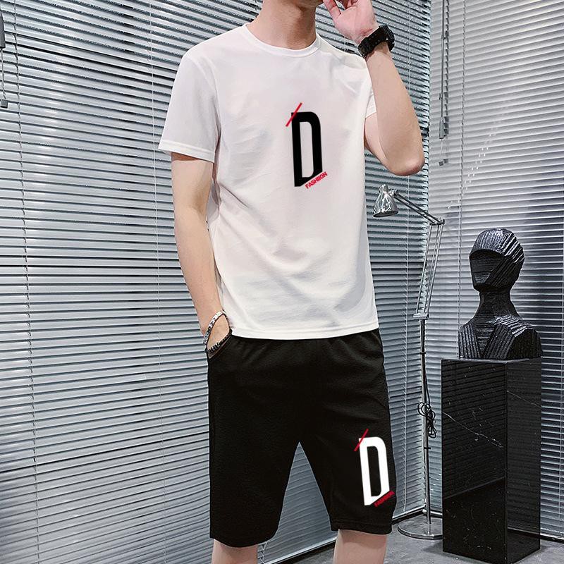 Bộ thể thao mẫu mới chất liệu thun lạnh mềm mịn thoáng mát in hình chữ &quot; D &quot; đang bán chạy nhất hiện nay