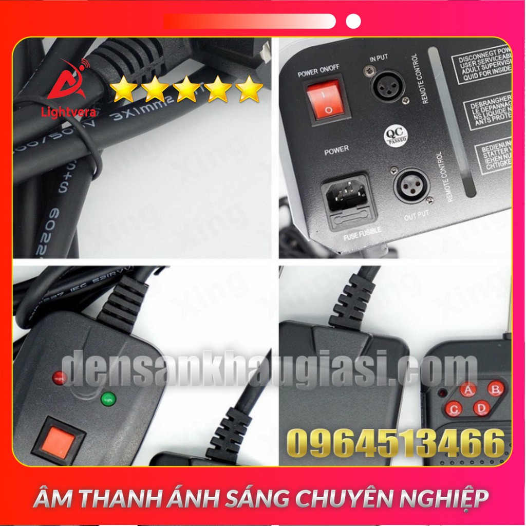 Máy Phun Khói 1500w Dành Cho Phòng Bay Phòng Karaoke Đèn Sân Khấu Lightvera