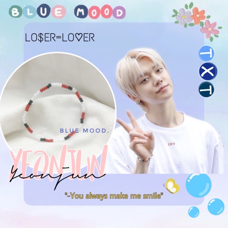 Vòng tay handmade hạt cườm Inspired YeonJun TXT