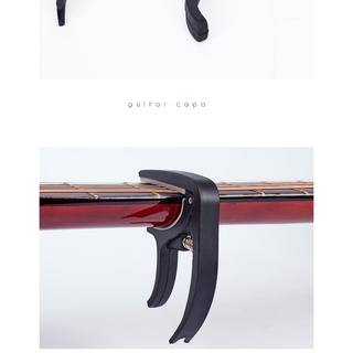 [Rẻ Vô Địch ] Capo Guitar Acoustic, Đàn Ukulele (Kẹp tăng tông cho đàn guitar, Uku )