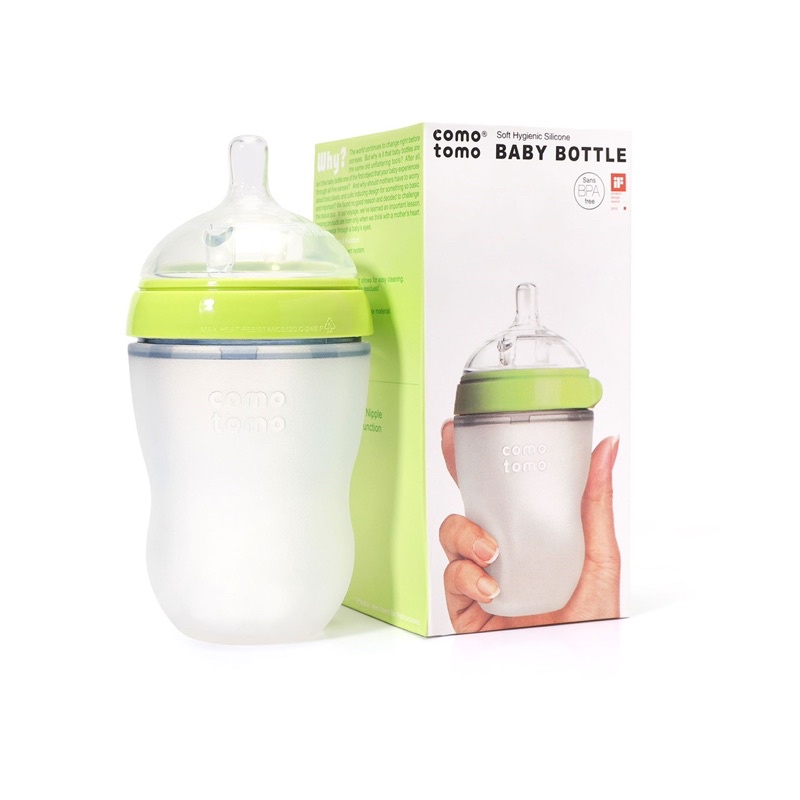Bình Sữa Comotomo 150ml/250mlTẶNG KÈM TAY CẦM CÁNH TIÊN