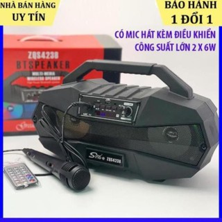 Loa bluetooth karaoke singer - ezqs kèm mic hát công suất 12w pin 3000 mah