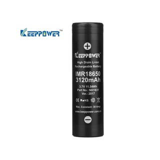 (01 Viên) Pin Sạc Keeppower 18650 - 3120 mAh - 3.7V
