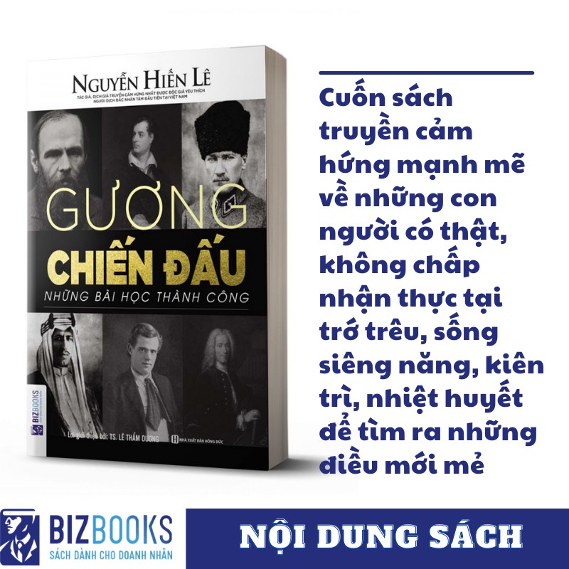 Sách - BIZBOOKS -Gương Kiên Nhẫn – Những Bài Học Thành Công - 1 BEST SELLER - BIZ