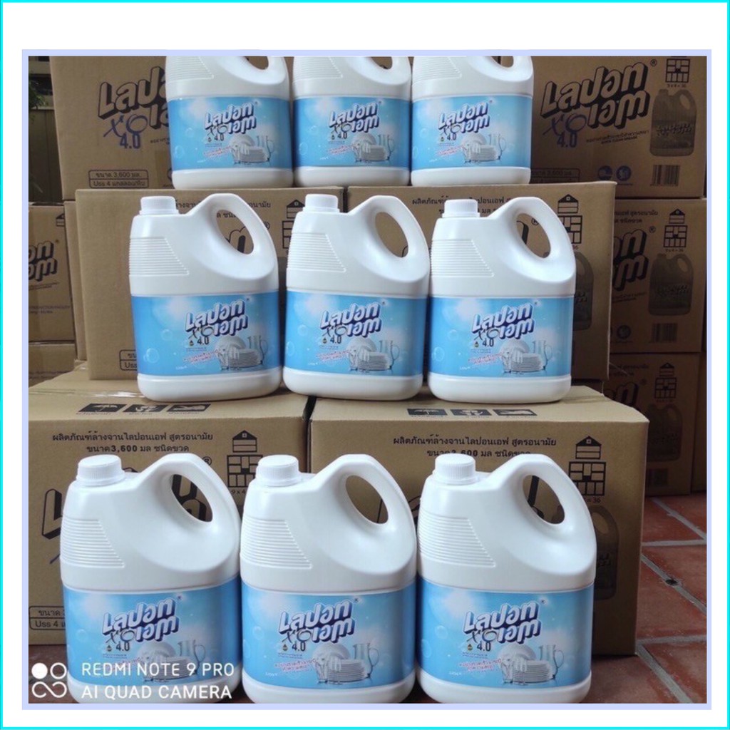 Nước rửa bát - nước rửa chén 3600ml thế hệ mới
