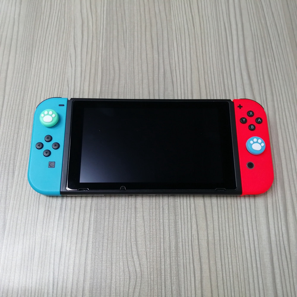 Vỏ bọc silicon hình chân mèo cho nút bấm tay cầm điều khiển Switch Lite | BigBuy360 - bigbuy360.vn