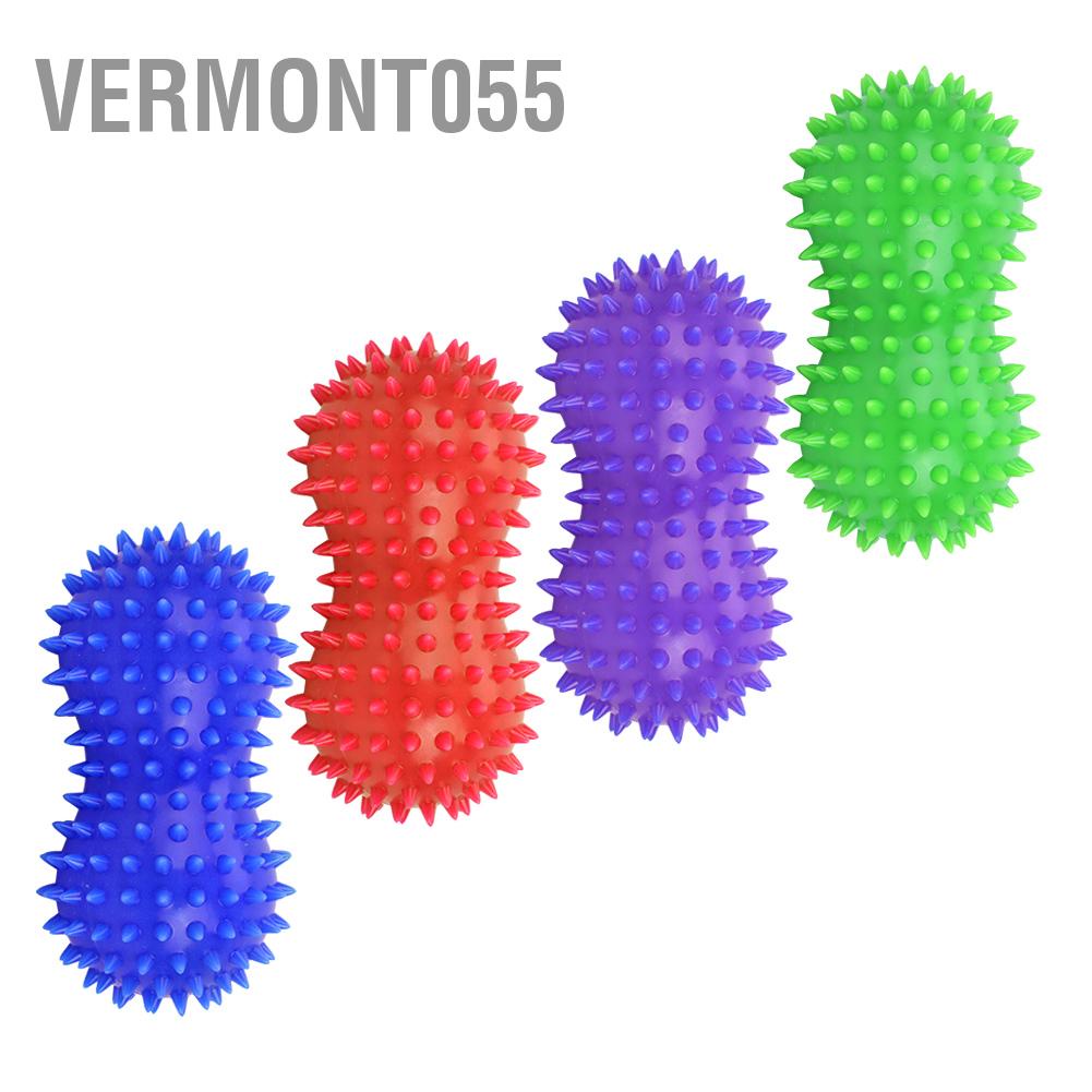 Có thể bán buôn PVC Peanut Spiky Massage Ball Back Foot Massage Tập thể dục Cơ bắp Vermont055 Hàng giao ngay
