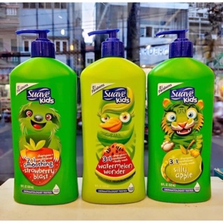Sữa tắm gội suave kids 3in 1 mỹ 583ml