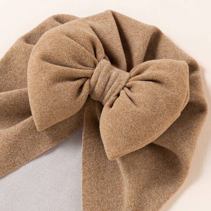 Bộ 2 Mũ Beanie Thắt Nơ Dễ Thương Cho Bé