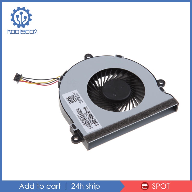 Quạt Tản Nhiệt CPU 4 Dây Koolsoo2 Cho HP 15-A 15-BS 15-AC 15-AF 15-AY