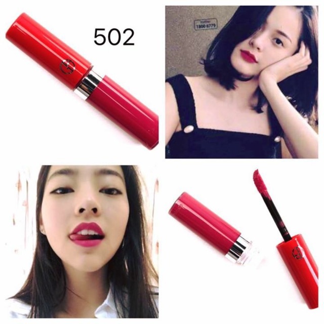 giorgio armani lip maestro 502