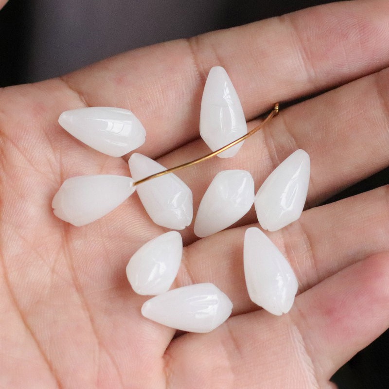 [Nguyên liệu làm trâm] 1 nụ hoa ly nhiều kích thước