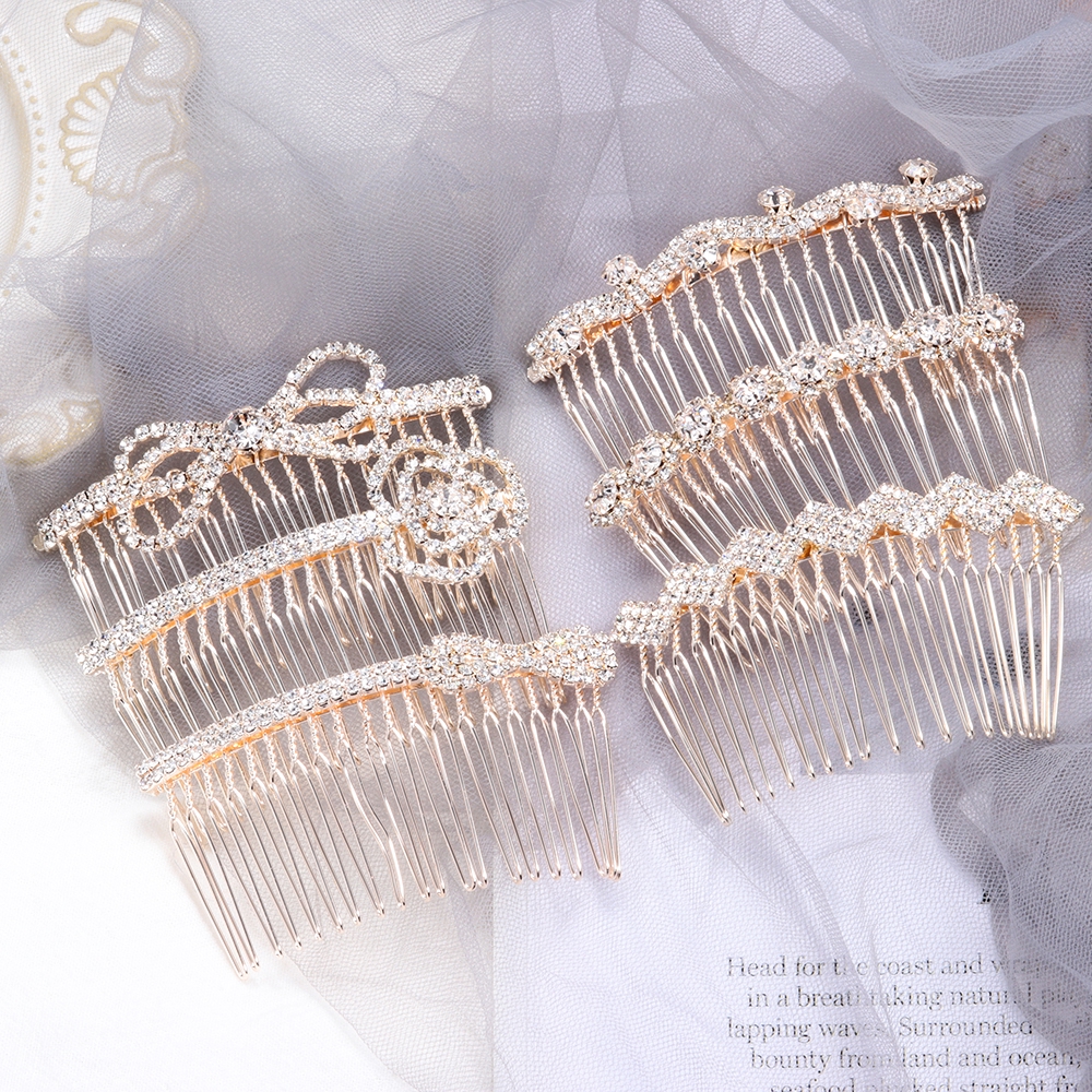 Kẹp tóc thời trang xinh xắn dành cho cô dâu