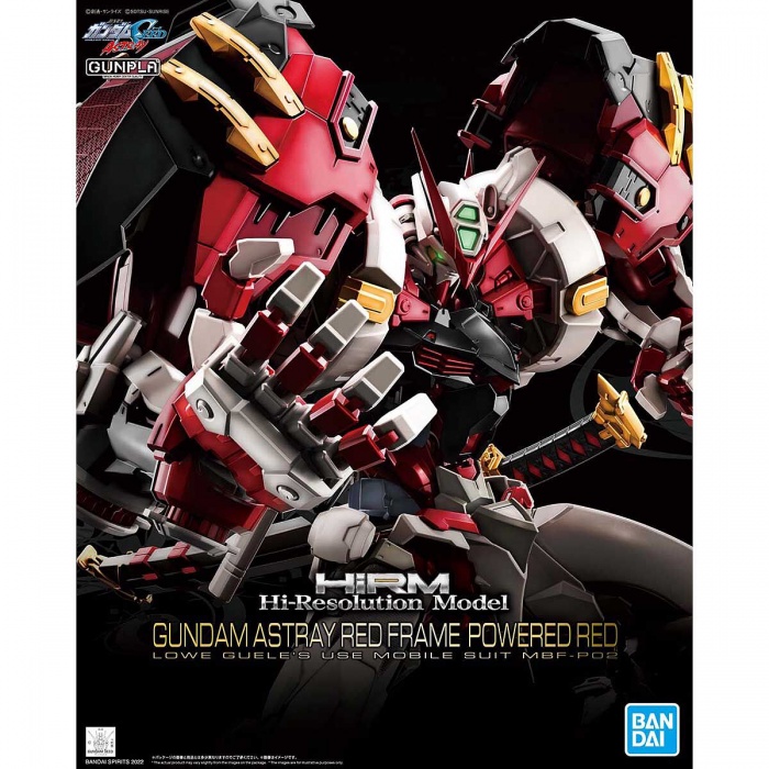 Mô hình lắp ráp Hirm Hi-RESOLUTION MODEL MG 1/100 GUNDAM ASTRAY RED FRAME POWERED RED Bandai 4573102620699
